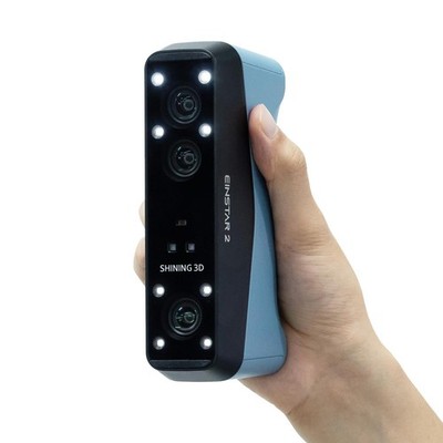 EINSTAR 2 Wireless 3D Scanner, 17 Parallel Lines Blue Laser and VCSEL... 