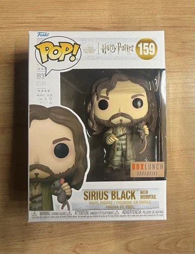 Funko POP Sirius Black with Wormtail Harry Potter BoxLunch Exclusive #159