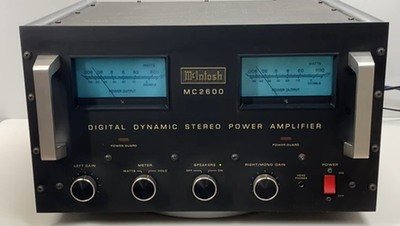 McIntosh MC2600 パワーアンプ McIntosh MC2600 Stereo Power Amplifier 600W Near Excellent