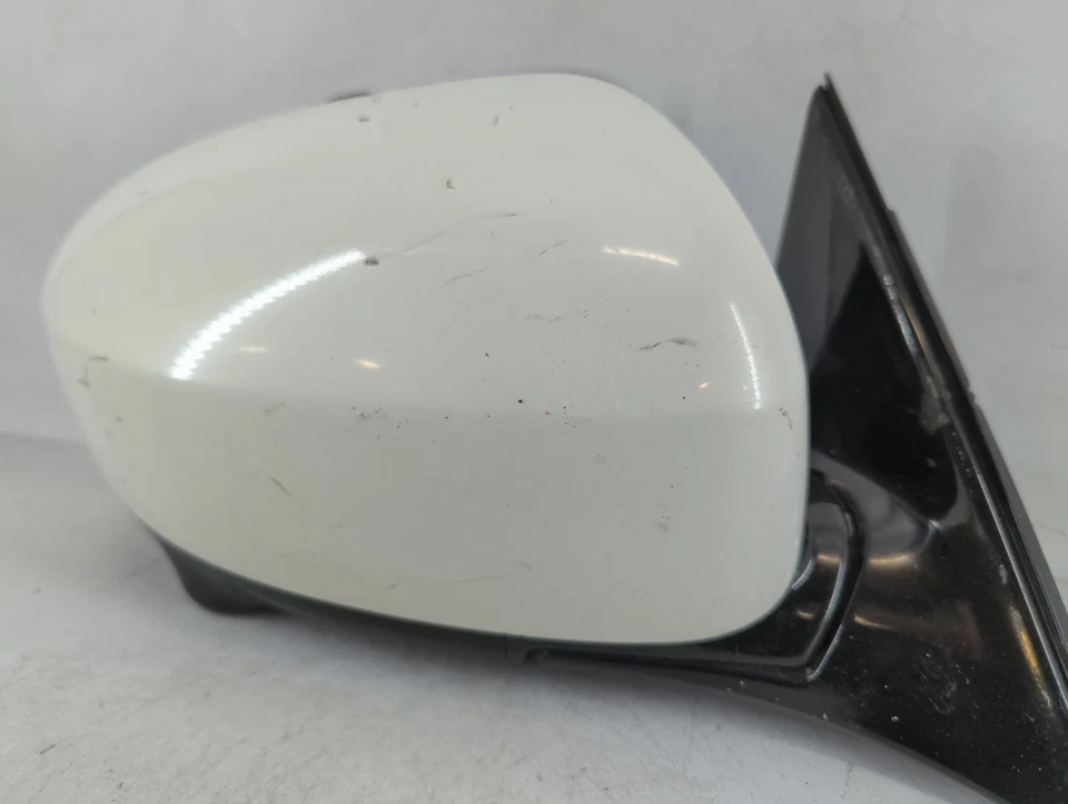 2013-2013 Infiniti Ex37 Passenger Right Side View Power Door Mirror White J6T81 - Image 4 of 4