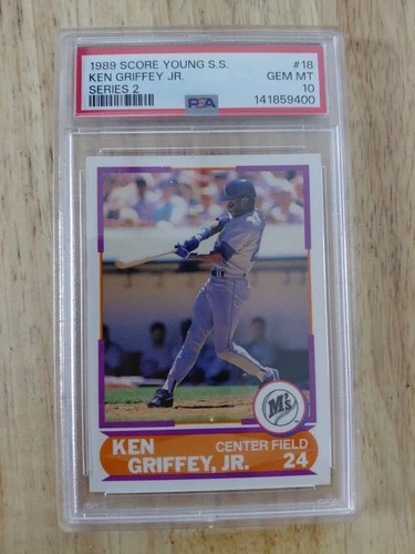PSA 10 1989 Score Ken Griffey Jr Young Superstars II #18 (RC)