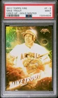 100 Mike Trout 2017 Topps Fire Fired Up Fired Up-Gold Minted PSA 9 Angels