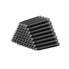 Black Ink Cartridge for Fountain Pen Ink Cartridge Refillable Business Writin...