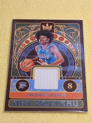 Jalen Williams #AN-JWO 2022 Panini Court Kings Art Nouveau card