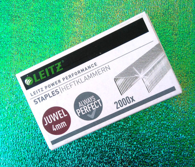 Leitz Heftklammern 5640 JUWEL 4mm verzinkt  Leitz Juwel Rapid Juwel  2.000 Stk.