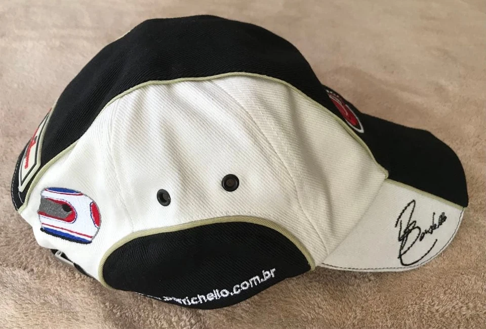 Honda Racing Team Racing Revolution Cap No 11 Signed Rubens Barrichello New - Image 4 of 4