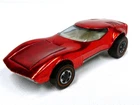 Hot Wheels  Vintage 1968 Redline Car  -  Torero in Spectraflame Red