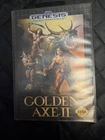 Golden Axe 2 Sega Genesis 1989 Arcade Game Complete with Box Instructions