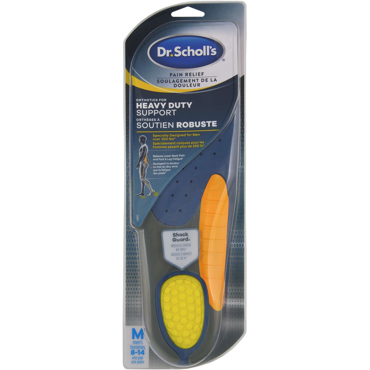 Scholl's® Pain Relief Orthotics For Heavy Duty Men's