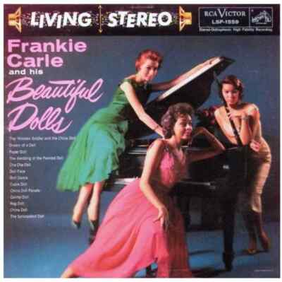 LP Frankie Carle Frankie Carle And His Beautiful Dolls NEAR MINT RCA Victor