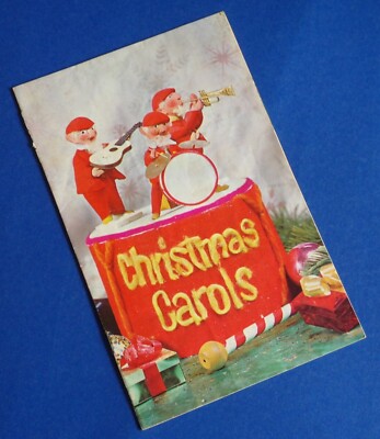 Anchor Savings & Loan New Jersey Christmas Carol Song Book Visit St Nick Promo