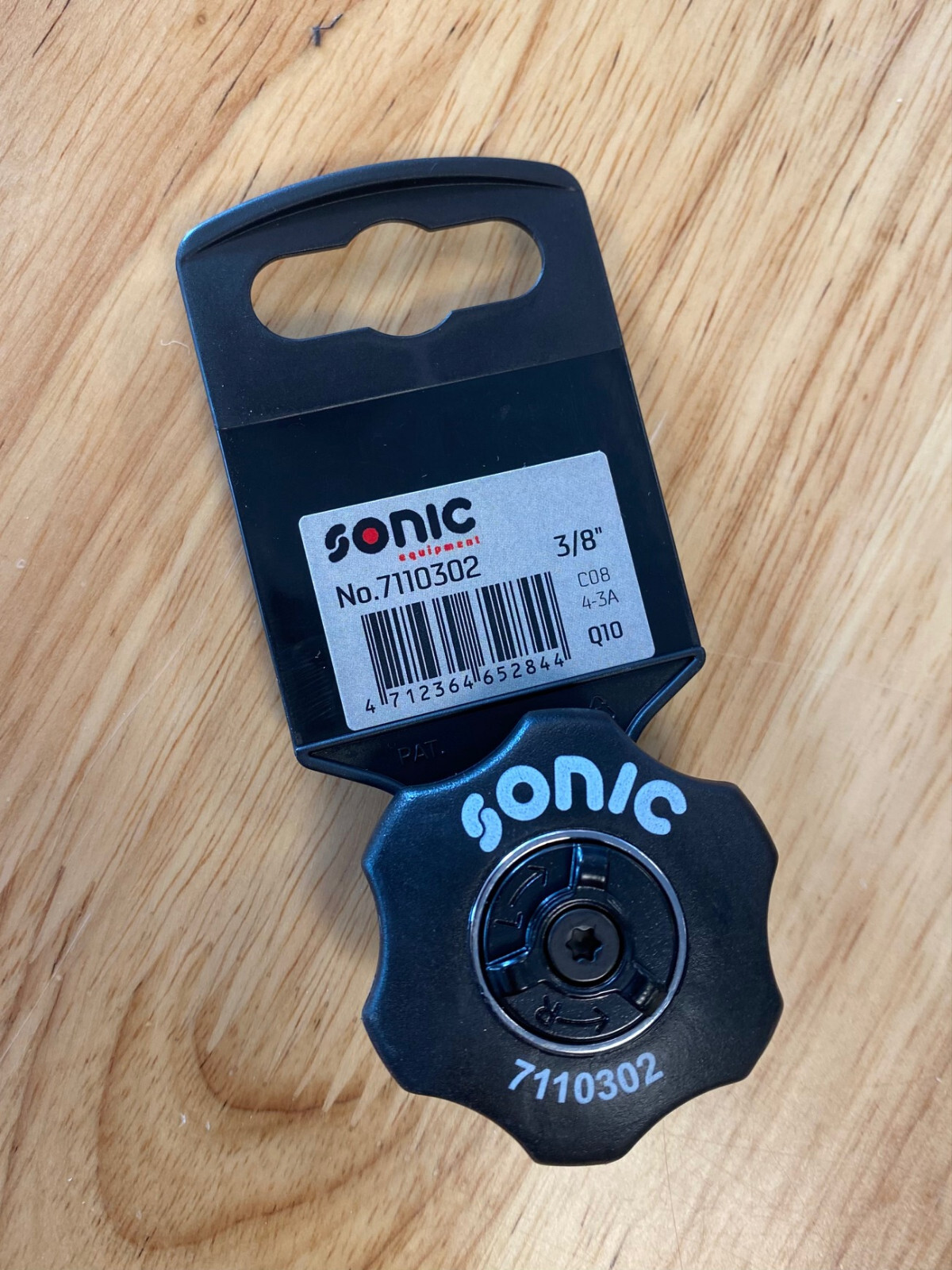Sonic Ratsche 3/8" (72 Zähne) Größe 3 7110302 - Bild 2