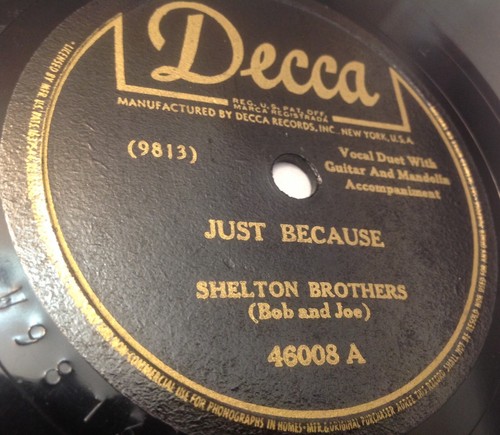 Shelton Brothers "Deep Elem Blues"78 rpm - Picture 3 of 4