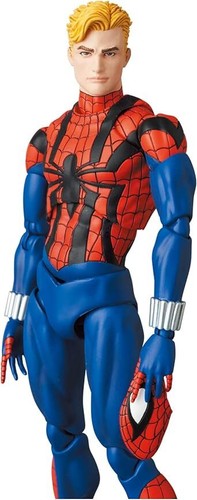 MEDICOM TOY MAFEX No.143 Spider-Man Ben Reilly Comic Ver. Action Figure New - Picture 6 of 7