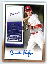 Brendan Rodgers 2015 Panini Contenders Baseball Draft Ticket Auto Autograph #1
