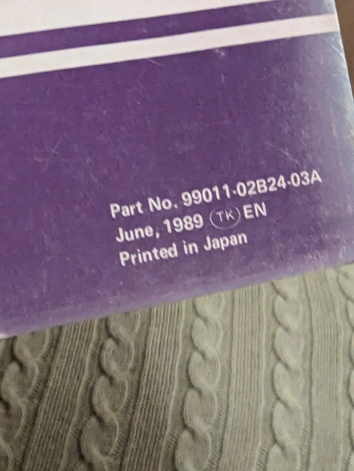 1990 90 铃木 RM80 RM 80 用户维护手册 原始设备制造商 99011-02B24-03A — 第 3/4 张图片