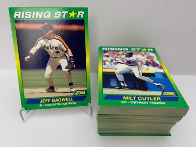 1992 Score Baseball Rising Star 1 - 100 Complete Your Set Pick Choose Singles