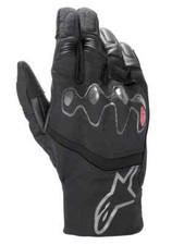 Alpinestars Hyde XT Drystar XF Motorcycle / Motorbike Gloves - Black/Black