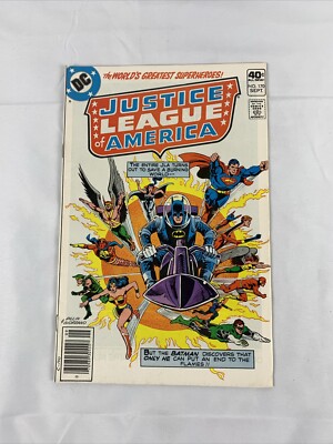 Justice League of America # 170, 1979, Batman, Superman, Red Tornado, Zatanna
