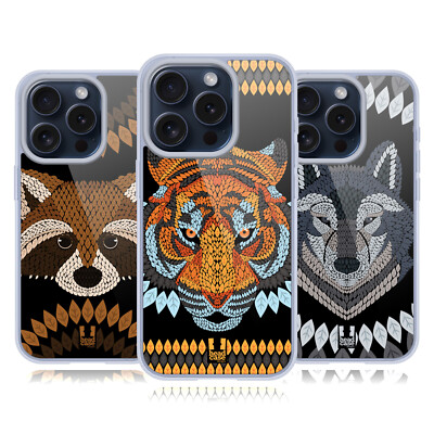 HEAD CASE DESIGNS TIER BLATT MOSAIK SOFT GEL HANDYHÜLLE FÜR APPLE iPHONE HANDYS