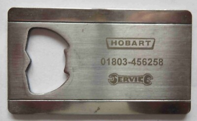 Flaschenöffner Edelstahl HOBART Service