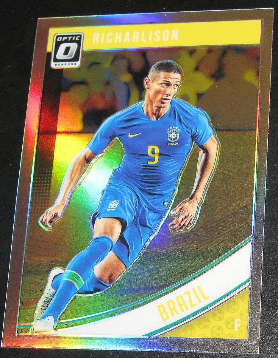 Richarlison Donruss Optic Gold ジャージナンバー 2018-19 Panini Donruss - Richarlison #106 Optic Holo Prizm