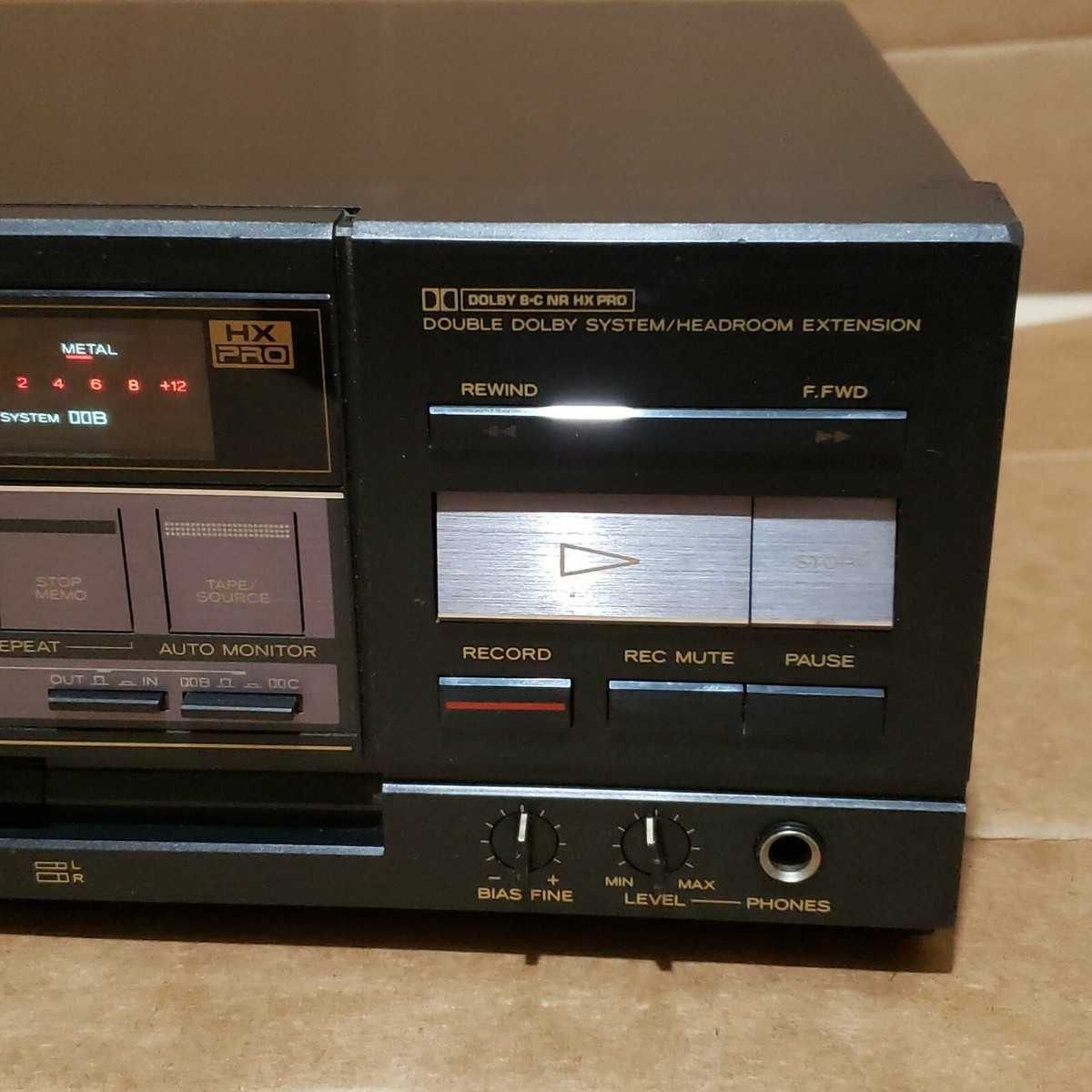 TEAC V-770 3ヘッドカセットデッキ RARE! Teac V-770 3-Head Hi-End Cassette Deck Japan As