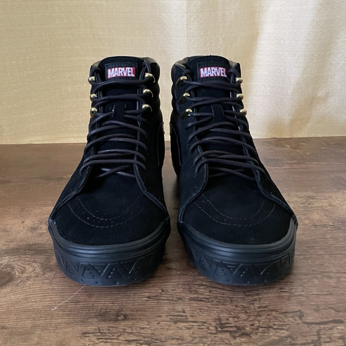 black panther vans size 11