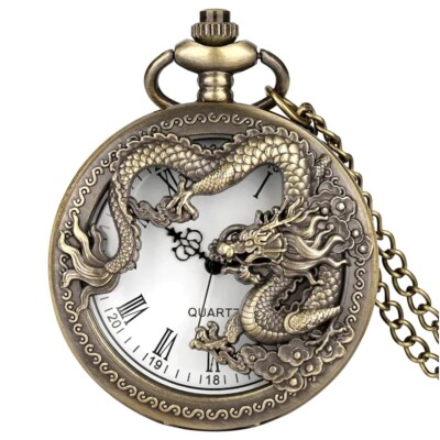 Chinesische Drache Taschenuhr (Ref. 4)