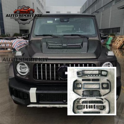 G Class W465 G63 Facelift Bumper Fender Grille Set for Mercedes W464 G500 G63