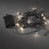 Led Lichterkette 40Er Batt. Warmweiß Timer / Funktion. Aussen 3724-100