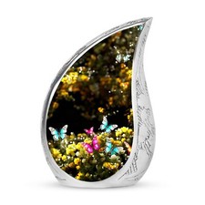Butterfly Cremation Urn - Funeral Urn For Women - Small Urn For Human Ashes