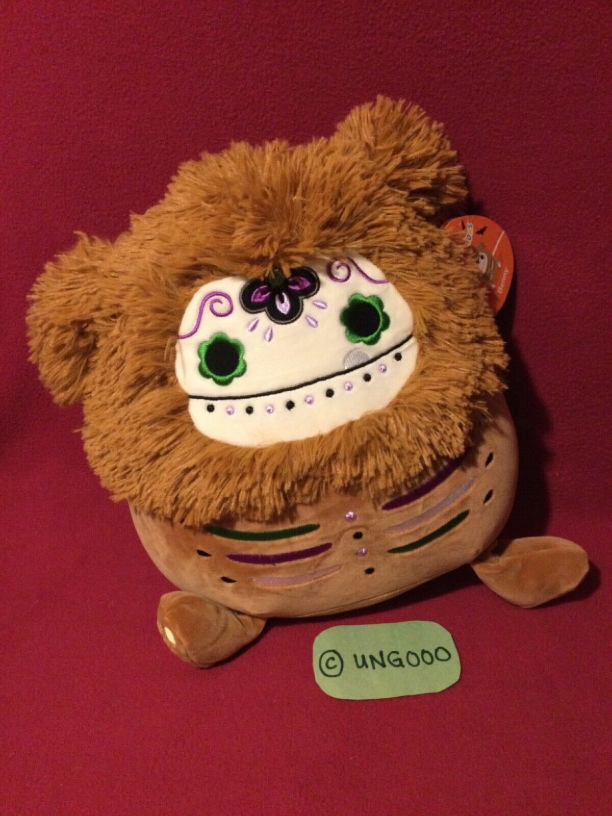 Yay! 12” Benny Bigfoot Day of the Dead 2022 Squishmallow Plush Toy not  Halloween