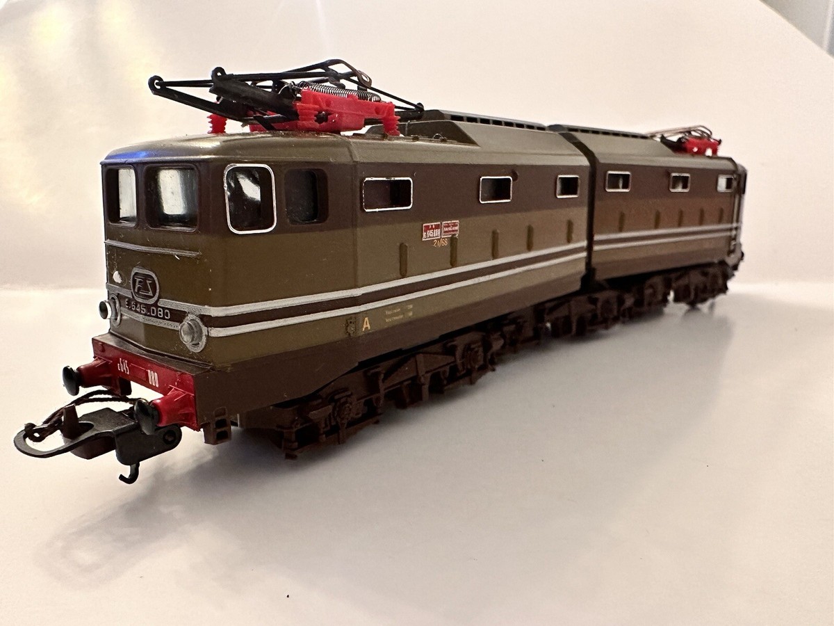 Lima HO Scale Train Set FS Loco & Two DB 2story Cars 149806 Lima HO Scale Train Set FS Loco & Two DB 2story Cars 149806