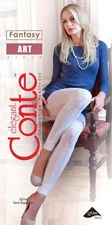Conte Art - MicroModal Ajour Openwork Women's Leggings (13С-52СП)
