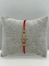 Lucky Hand of Fatima Evil Eye Red Rope Bracelet Adjustable