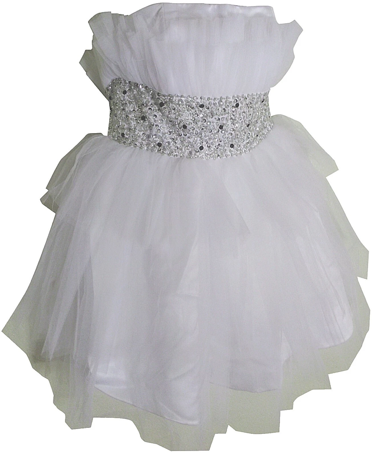 Vestidos de novia de cintura Imperio de abalorios