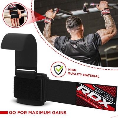 Cinghie Sollevamento Pesi RDX | Fascette Per Stacchi E Deadlift | Imbottitura Neoprene 5mm | Per Uomo E Donna - Foto 13