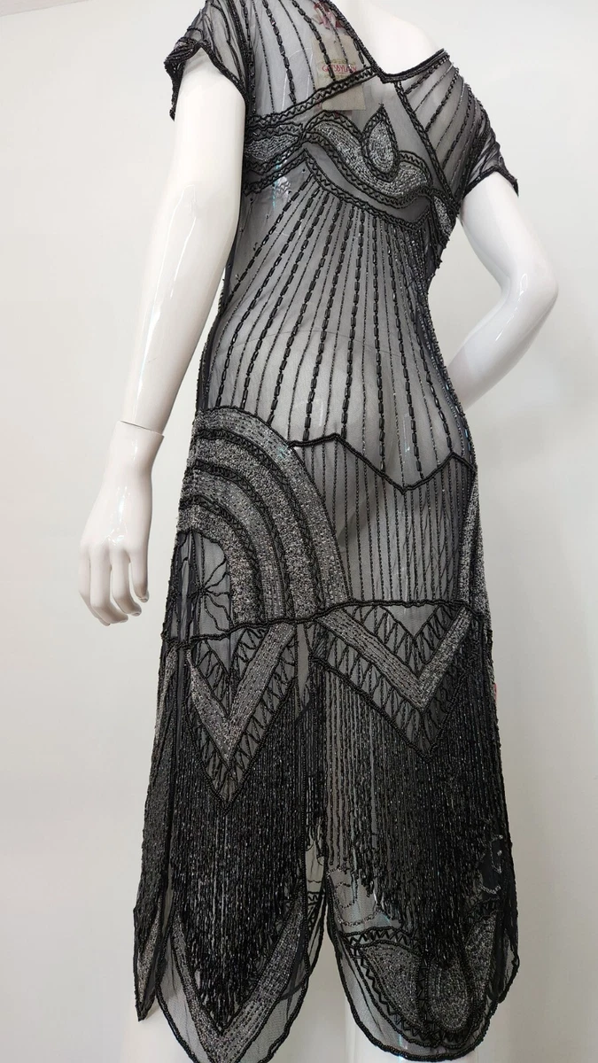 sachin and babi light blue dress Flapper Costumes | 1920s Dresses