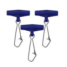 25pc Fishing Line Slide Strong Duo Fast lock Braid Line Fishing Snap Swivel B1