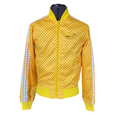 Adidas Originals Pharrell Williams Track Jacket Yellow Red Polka Dot Men's  XS UK