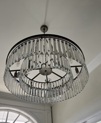 chandelier for living room, hall, in excellent condition, working 5 lamps