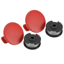 2Set Spool Cap Cover + Spool Trimmer Line Fit for Hyper Tough HT19-401-003-07