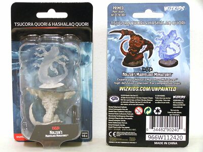 WZK90240 - D&D Nolzur's Marvelous Unpainted Miniatures Tsucora Quori & Hashalaq 