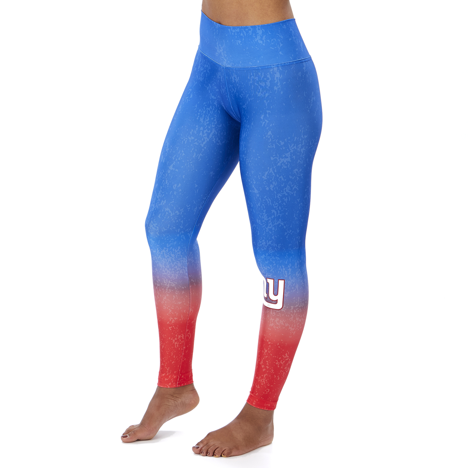 Градиентные леггинсы Zubaz NFL для женщин New York Giants