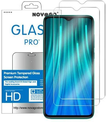 Films Protection écran Verre Trempé Pour Xiaomi Redmi Note 8 – Pack De 2, Anti-rayures 9H