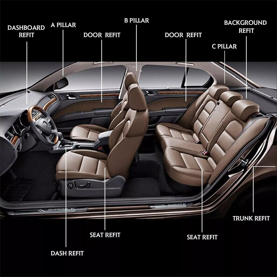 59"x79" Premium Suede Fabric Auto SUV Truck Interior Fabric Material