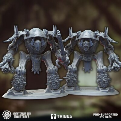 Ritter der Gefallenen - Immaterium Gott/Sci-Fi/Tabletop Miniatur
