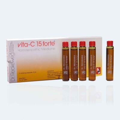 Dr. Reckeweg Vita-C 15 forte 12X10ml ampules Physical Weakness & Sexual Asthenia