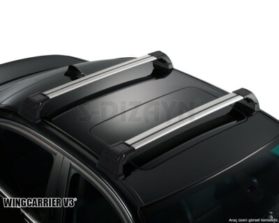 for 2020-2021 KIA SOUL Roof Racks Cross Bars Rails Top Carrier Alu